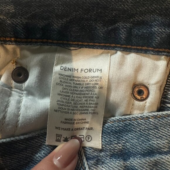 Aritzia Denim Forum The Ex Boyfriend Denim Short - Picture 8 of 8